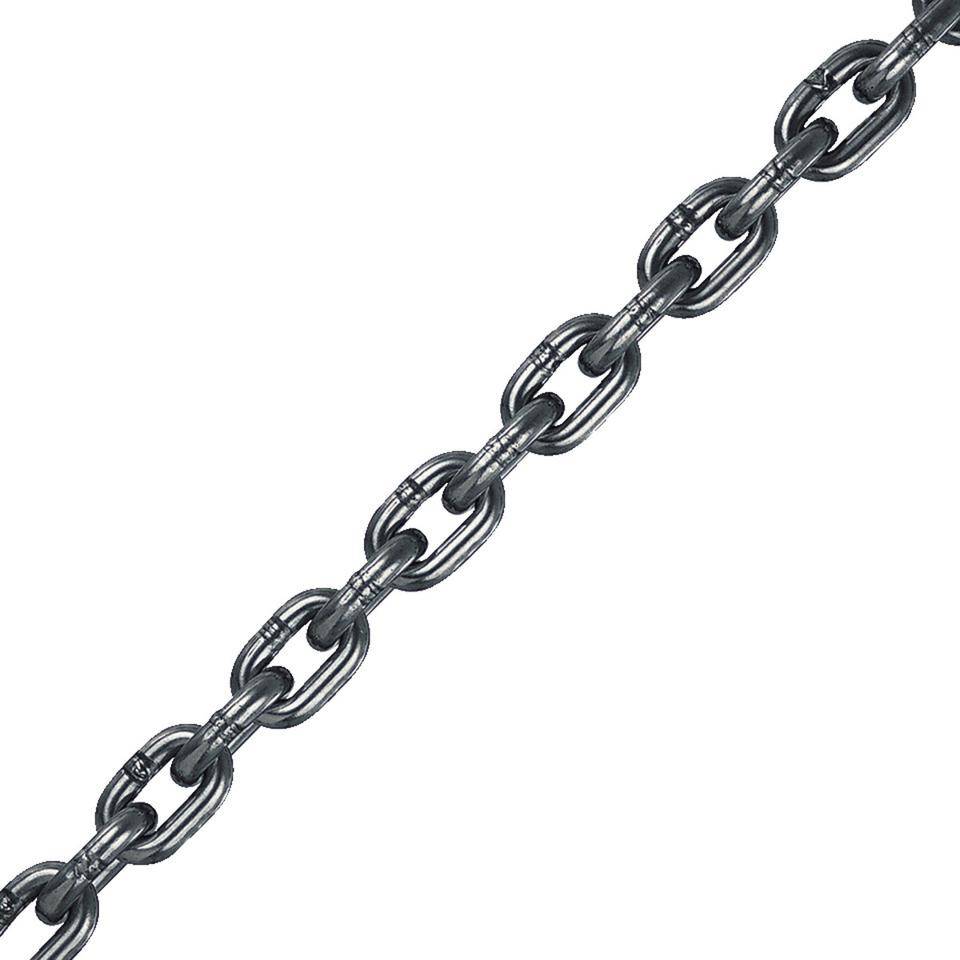 K.57 Rundstahlkette, Beanspruchungsgrenze 125kg, Stahl, Ø 5mm, Meterware