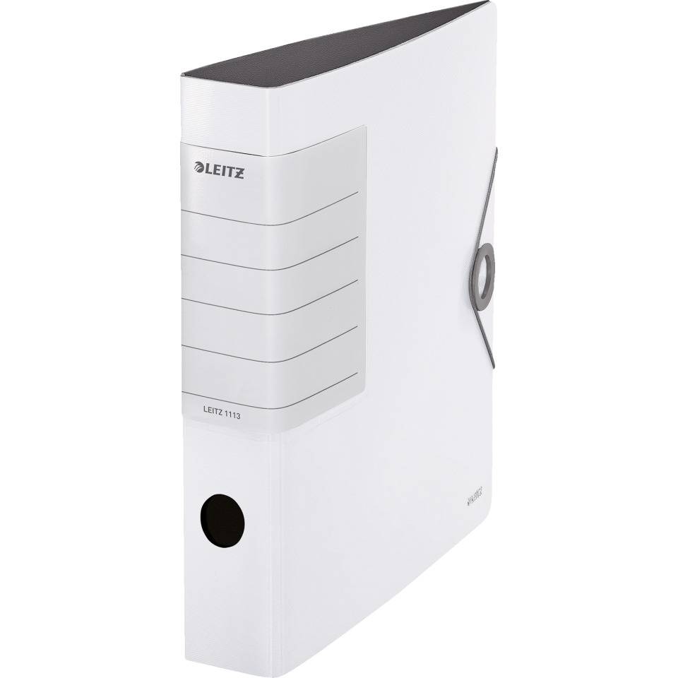 LEITZ Qualitäts-Ordner 180° Solid, schmal, weiß, Polyfoam, 62x318x290mm