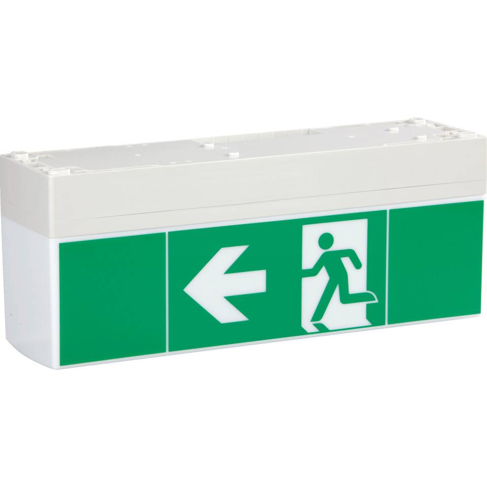 CEAG Sicherheitsleuchte SV Euro 4L LED, Erkennungsweite 17m, inkl. 3 Piktos