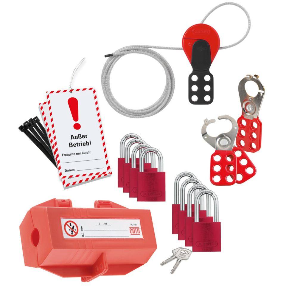 Starter-Set Lockout-Center, mit Erstbefüllung