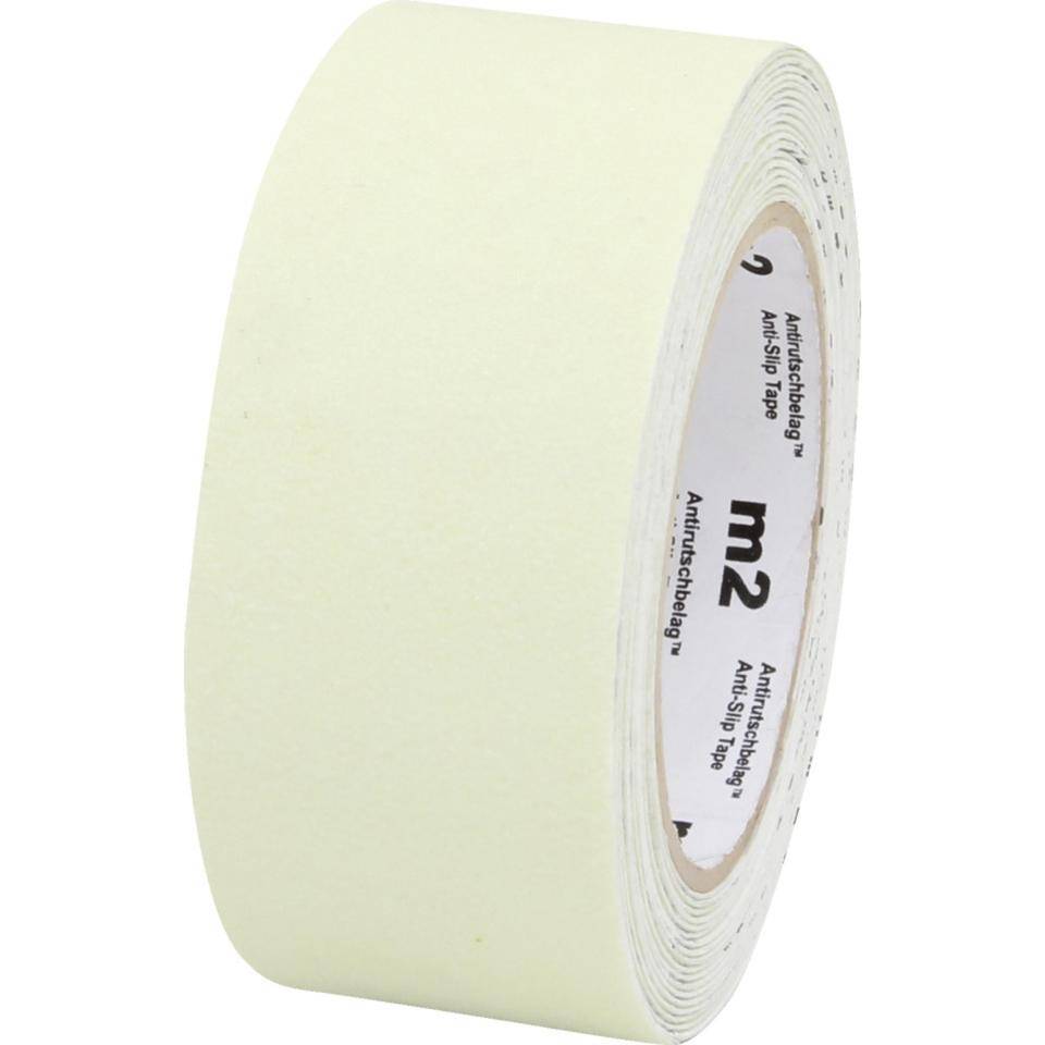 PERMALIGHT® power langnachleuchtend Antirutschbelag R13, lang nachleuchtend, selbstklebend, 50mm, 6m/Rolle