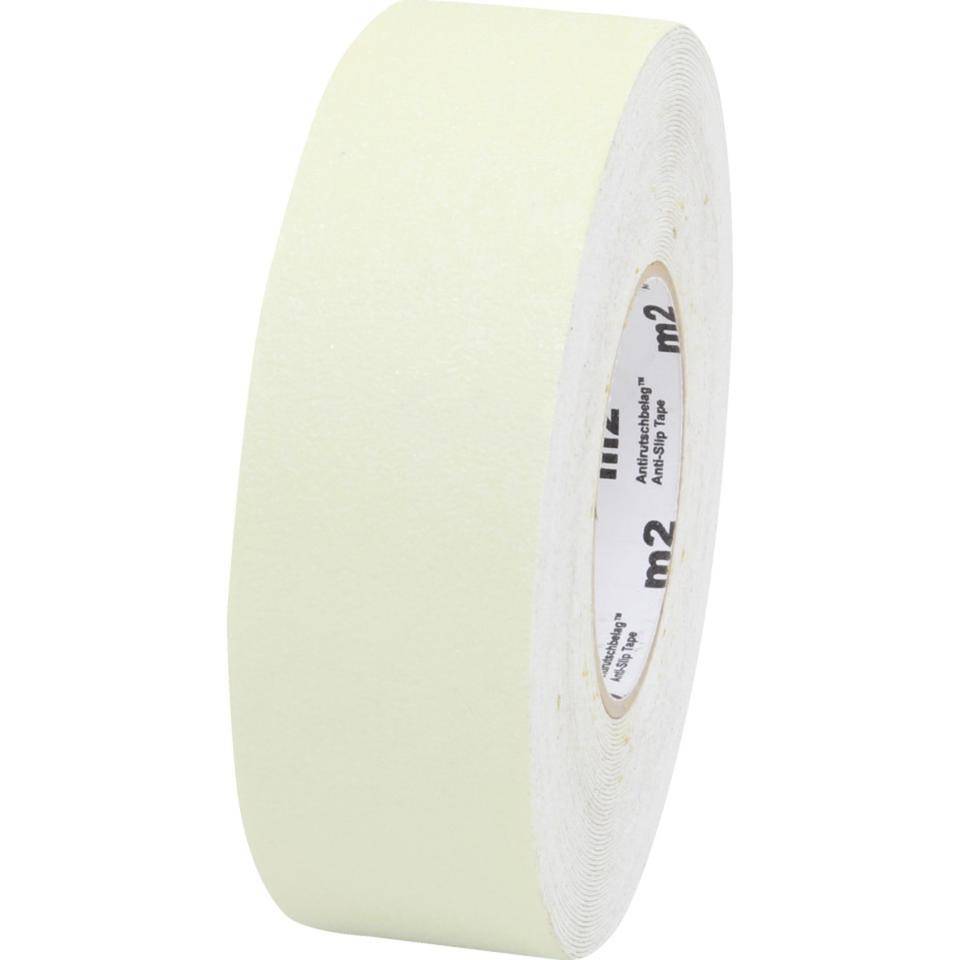 PERMALIGHT® power langnachleuchtend Antirutschbelag R13, lang nachleuchtend, selbstklebend, 50mm, 18,3m/Rolle