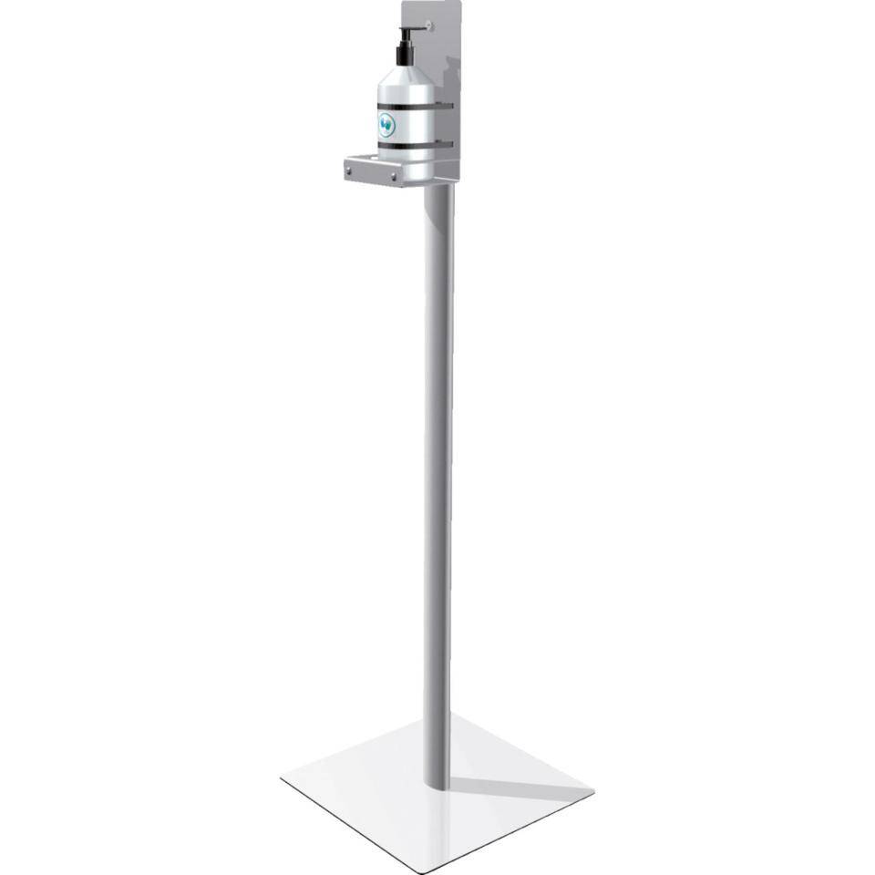 K.57 Bodenspender EASY, zur Bereitstellung von Desinfektionsmitteln, 1100mm