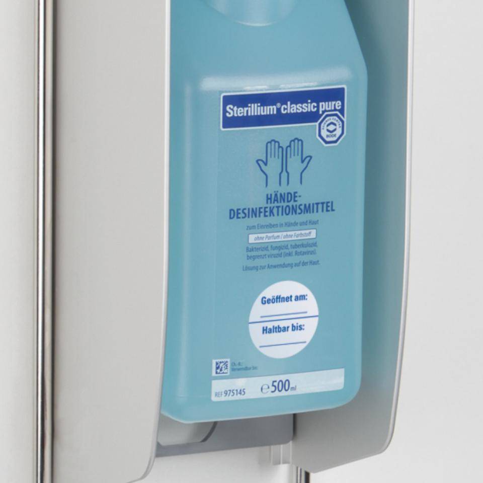 Infoplakette Geöffnet am, Haltbar bis..., blau/weiß, Dokumentenfolie, Ø 30mm, 18/BOG