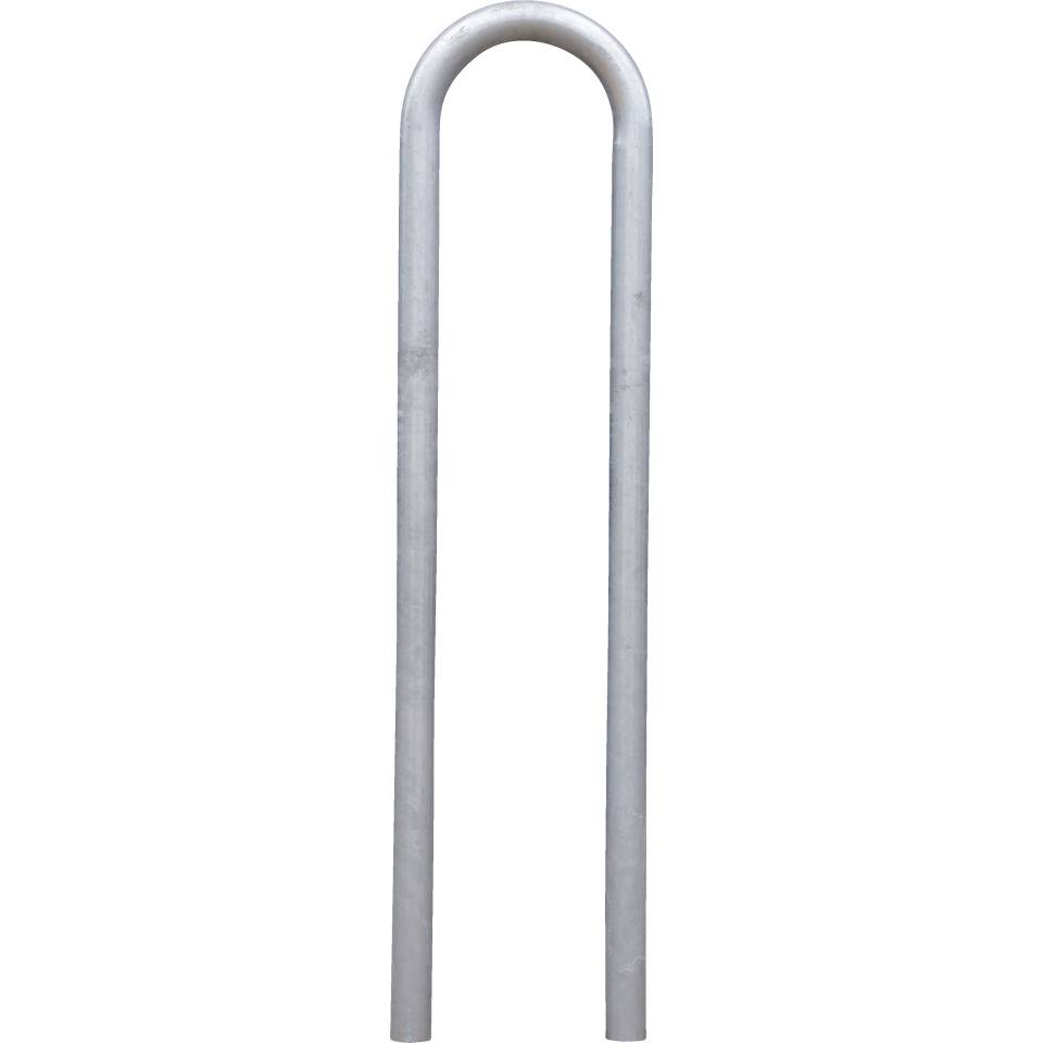 K.57 Schutzbügel U-Form, zum Einbetonieren, feuerverzinkt, Stahl, 360x1500mm