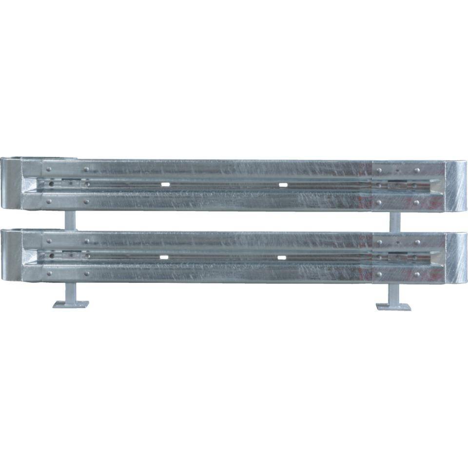 Starter-Set Stahlplanken Typ B, 2-fach, IPE 750, zum Aufdübeln, Baulänge 2m