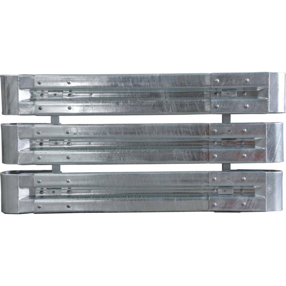 Starter-Set Stahlplanken Typ B, 3-fach, IPE 1000, zum Aufdübeln, Baulänge 1,33m