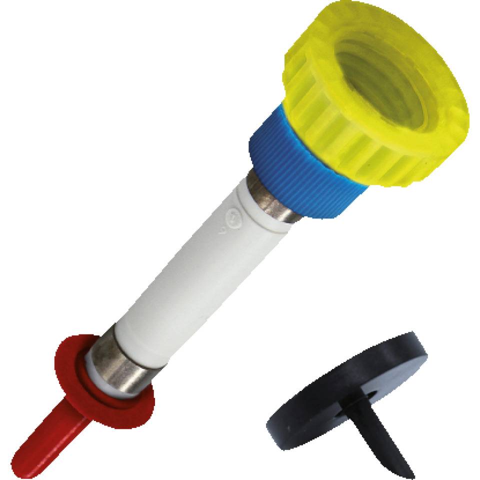 Pumpen-Adapter-Komination S-DL, für Sensorspender EURO-2, kleiner Verschluss, gelb