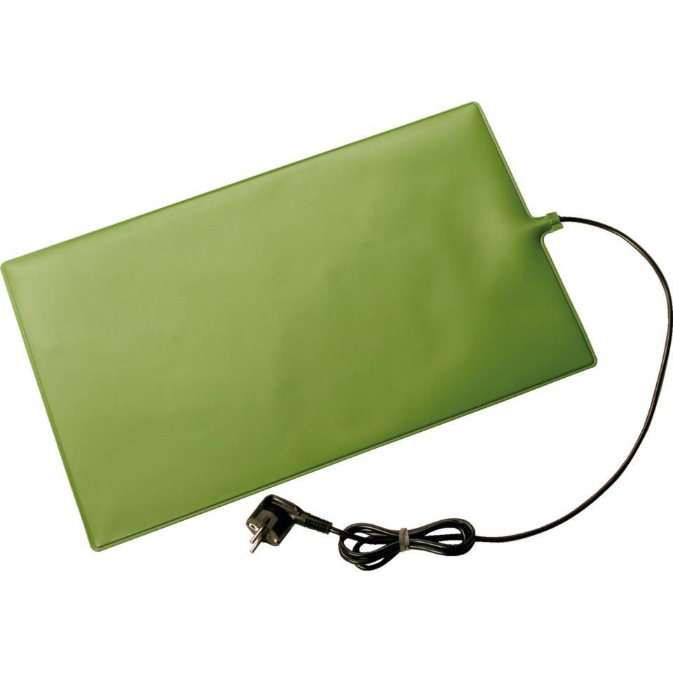 ThermoLux Wärmematte, mit Netzstecker, grün, 450x650mm