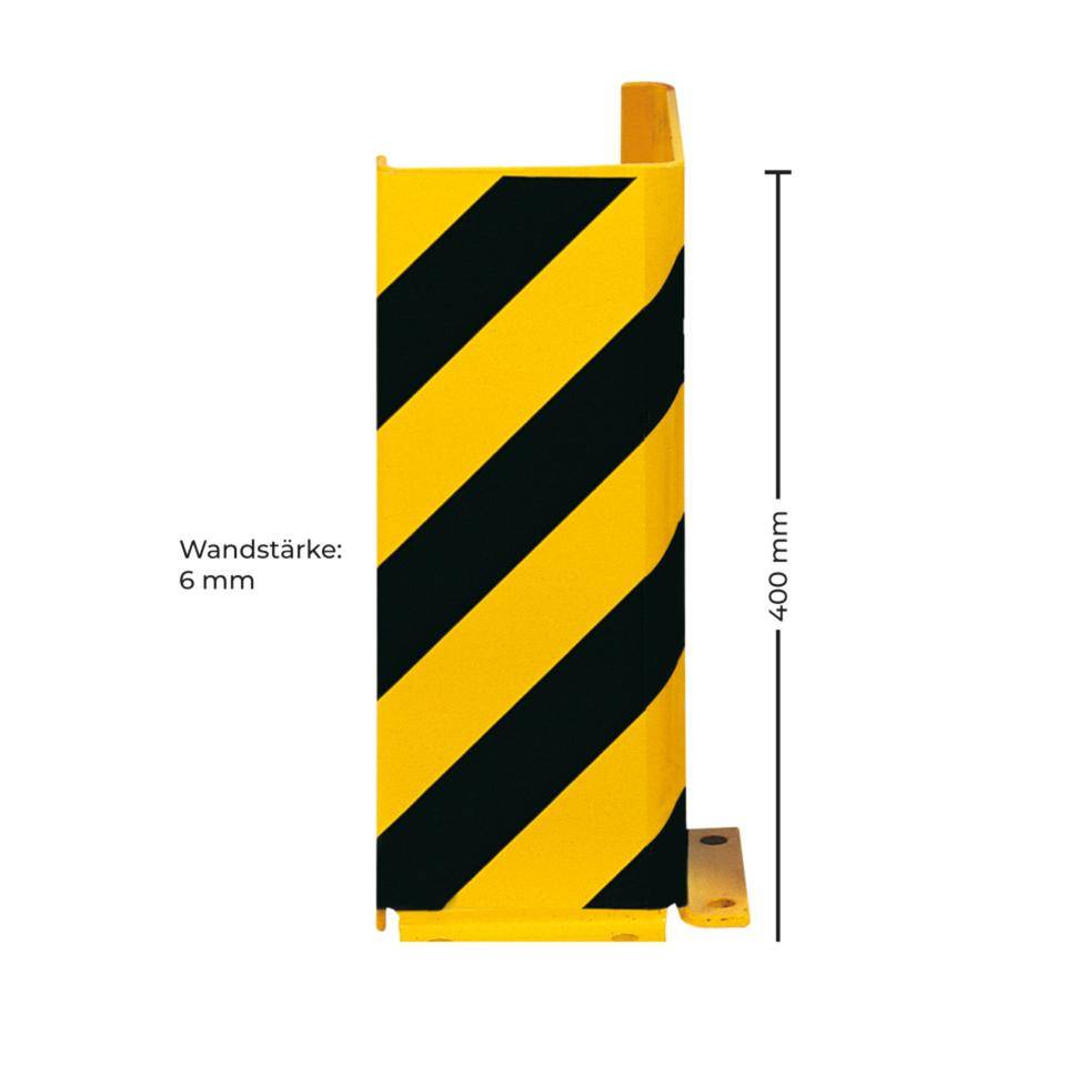 K.57 Set Schutz-Barriere,L-Profil,1m,Anfahrschutz...,Adapter,Planke,Bolzenanker