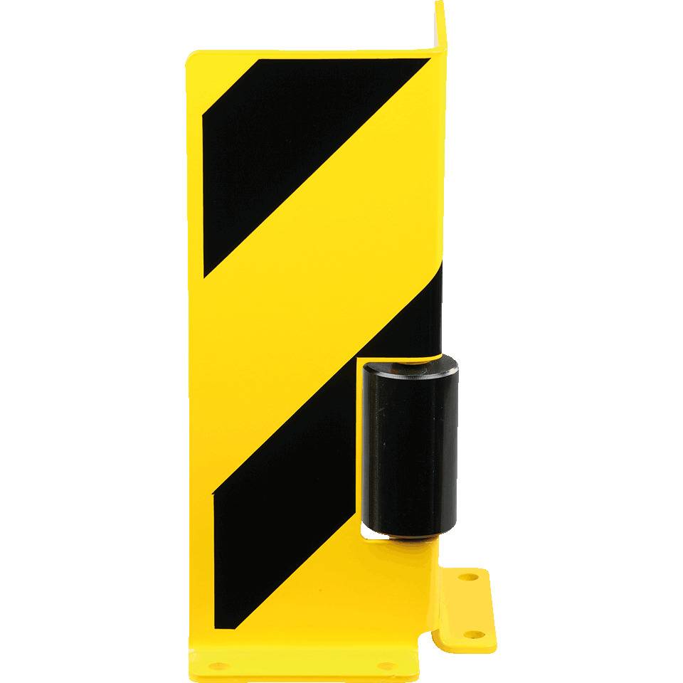 Starter-Set K.57 Regalschutz 400mm m.Leitrollen,L-Form,4 Anfahrsch.winkel,Befest.