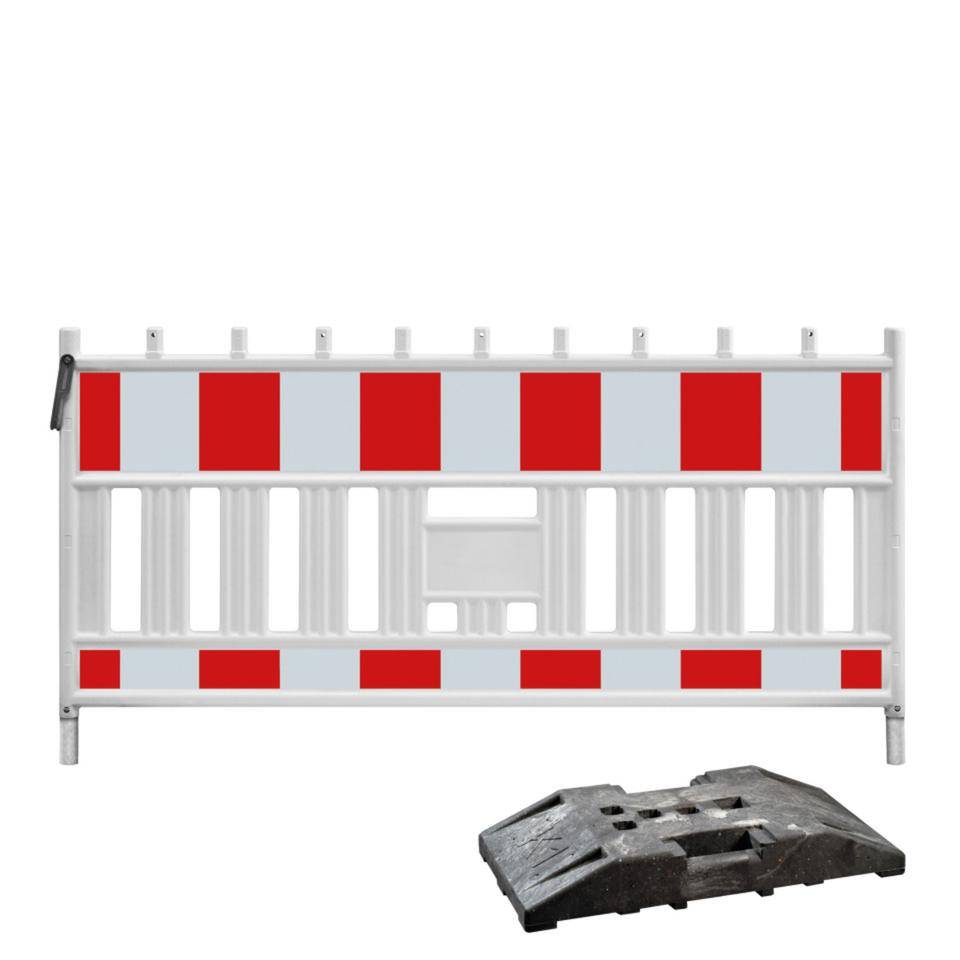 Ergänzungs-Set Baustellensicherung, RA1, Baustellensicherung inkl. 1 Fußplatte