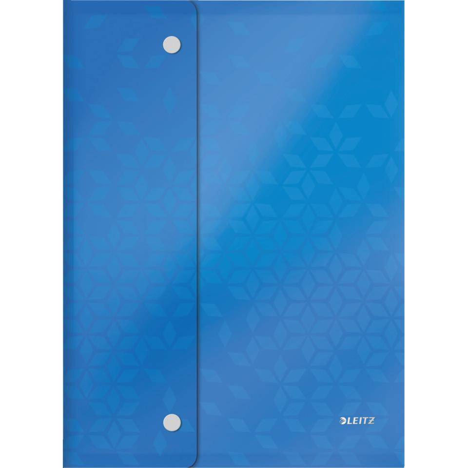 LEITZ Sammeltasche WOW, recycelbare PP-Folie, genarbt, farbig sortiert, DIN A4