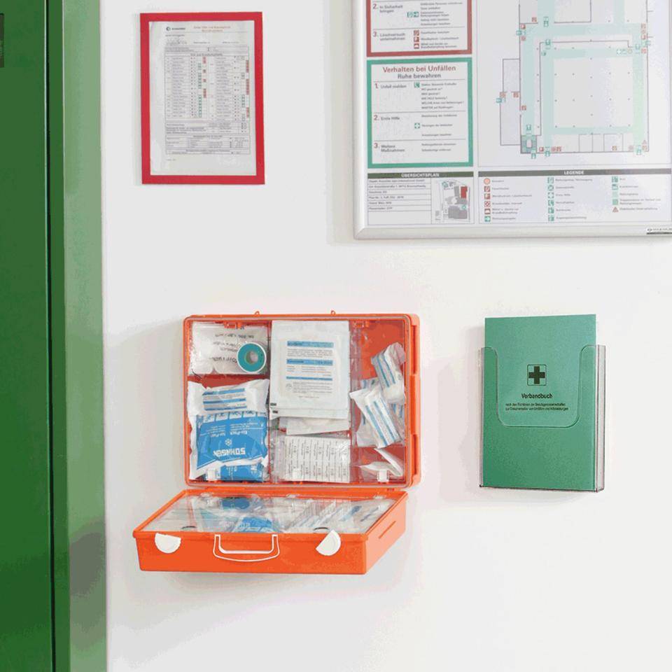 SÖHNGEN® Erste-Hilfe-Koffer Senior, Füllung DIN 13169, orange
