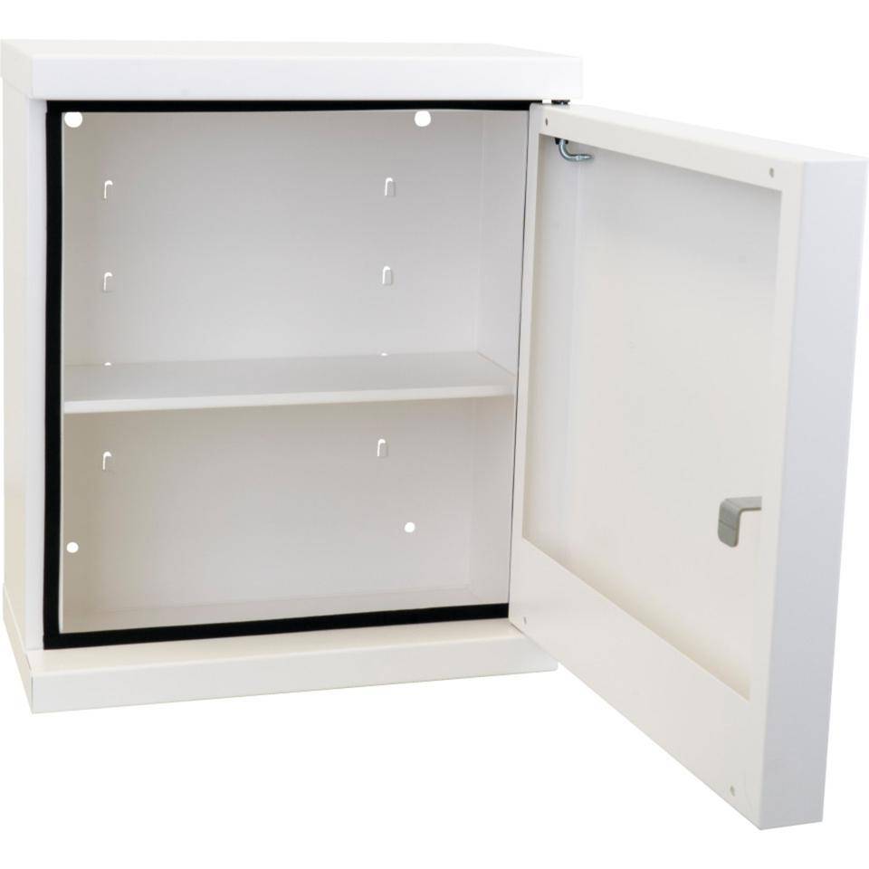 SÖHNGEN® Verbandschrank NovoLine 2, Füllung DIN 13169, weiß, 360x560x200mm