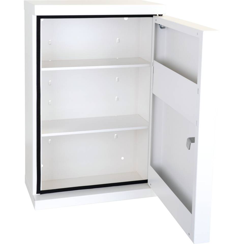 SÖHNGEN® Verbandschrank NovoLine 1, Füllung DIN 13157:2021, weiß, 360x420x200mm