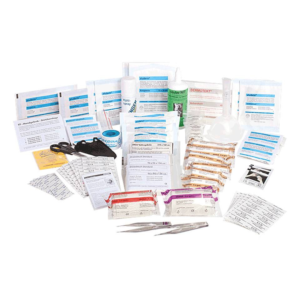 Nachfüllpack für SÖHNGEN® Erste-Hilfe-Koffer Metallverarbeitung, DIN 13157:2021