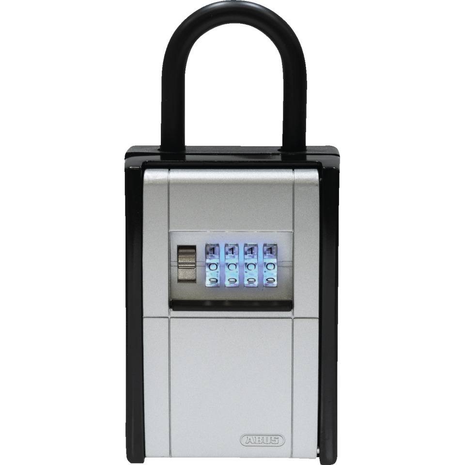 ABUS KeyGarage™ 797 LED, Bügel/beleucht.Zahlenwalze, 4-stl.Zahlencode, 84x120x44mm