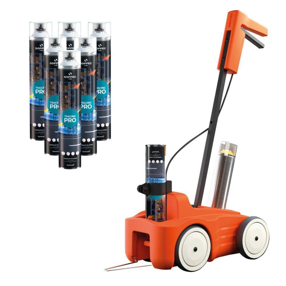 Vorteils-Set SOPPEC DRIVER™, inklusive SOPPEC Tracing Pro, weiß, 750ml, 6 Dosen