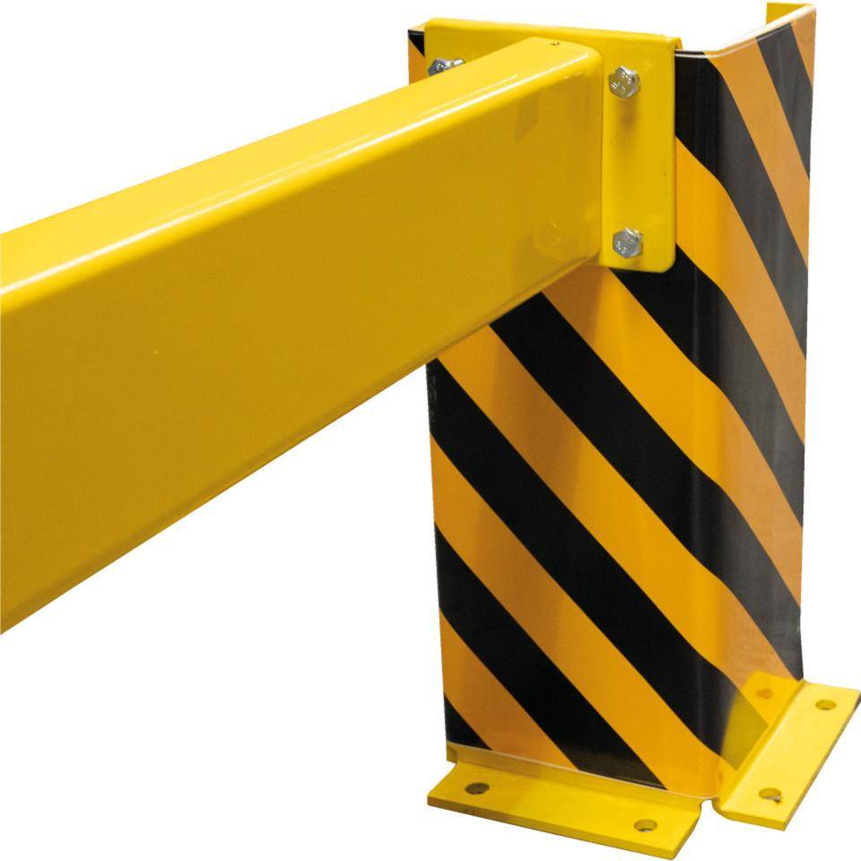 K.57 Set Schutz-Barriere,L-Profil,1m,Anfahrschutz...,Adapter,Planke,Bolzenanker