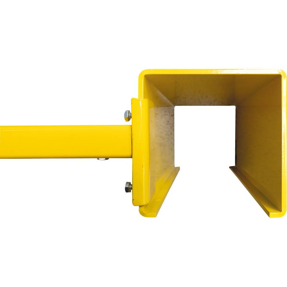 K.57 Set Schutz-Barriere,U-Profil,1m,Anfahrschutz...,Adapter,Planke,Bolzenanker