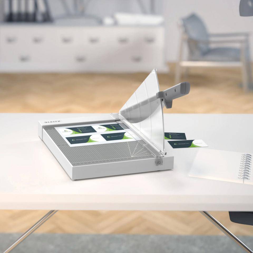 LEITZ Hebelschneider Precision Home Office A4, anthrazit, 298x262x498mm, 1,46 kg