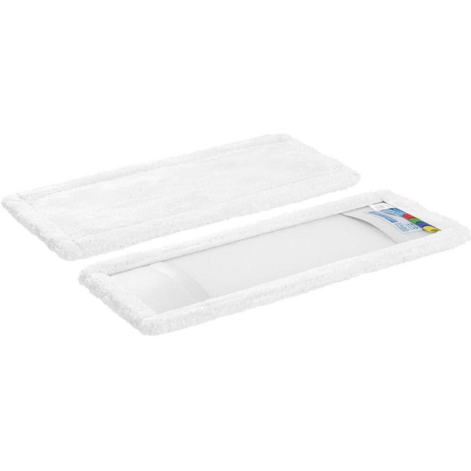 Wischmopp, für handelsübliche Klapphalter, weiß, Microfaser, 50,5x13,5cm