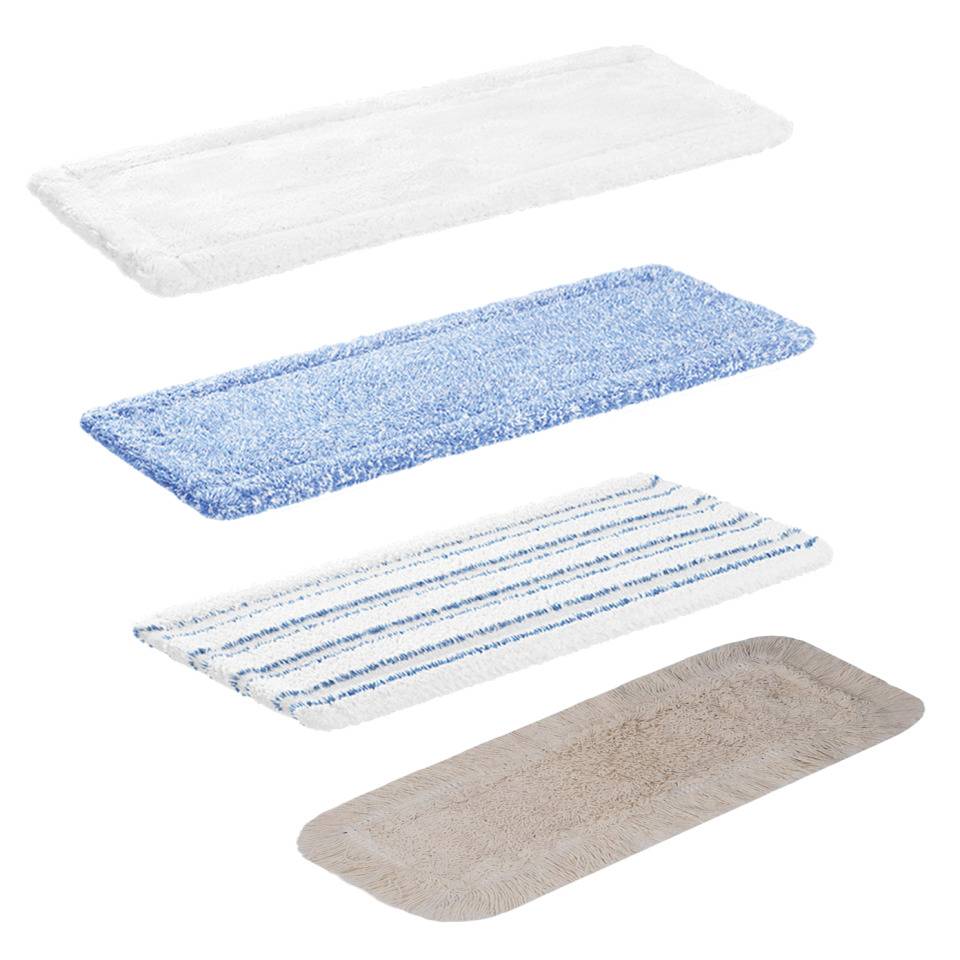 4er Vorteils-Set Wischmopp, f.handelsübliche Klapphalter, Microfaser/Baumwolle