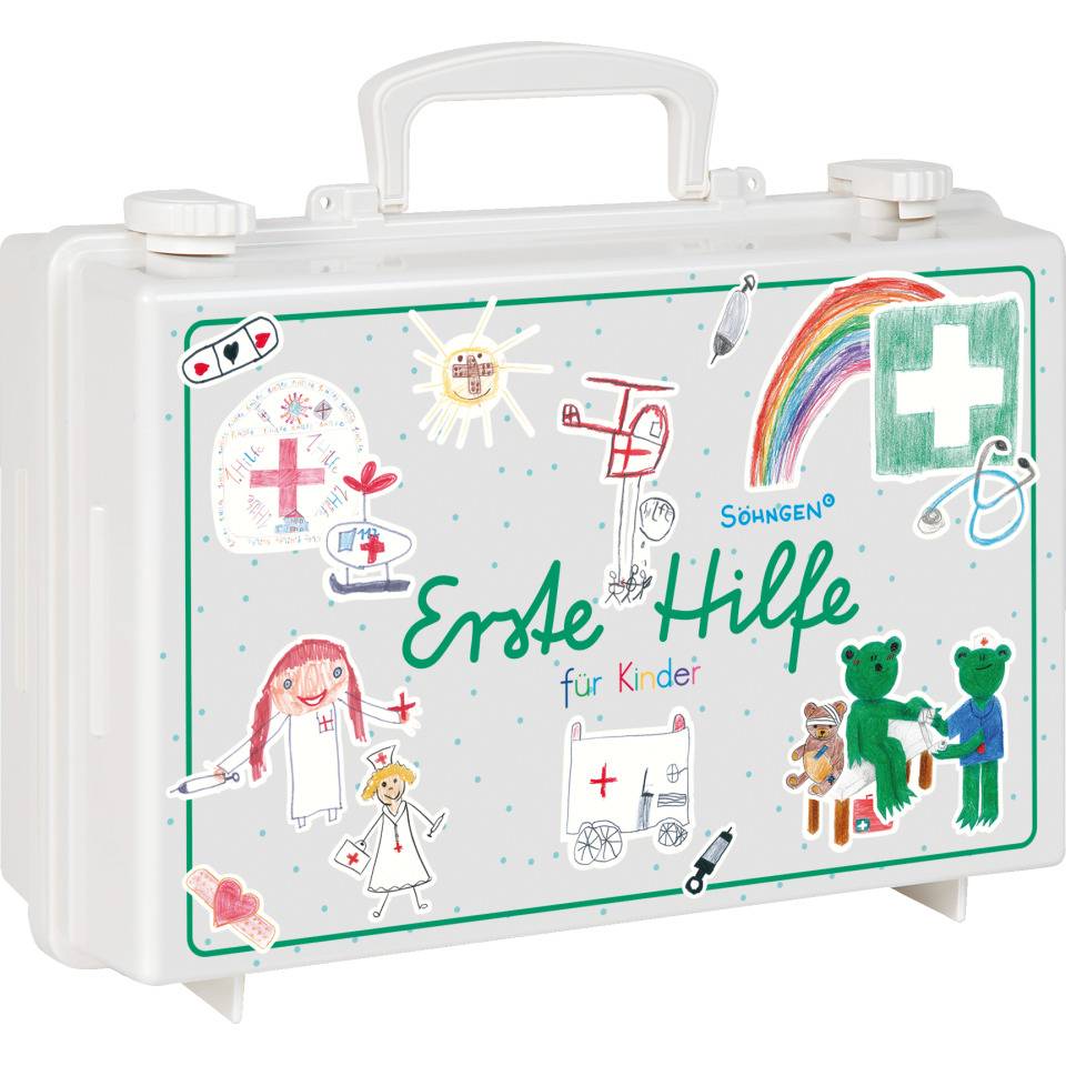 SÖHNGEN Erste-Hilfe-Koffer SN-CD Schule, weiß, 310x210x130mm