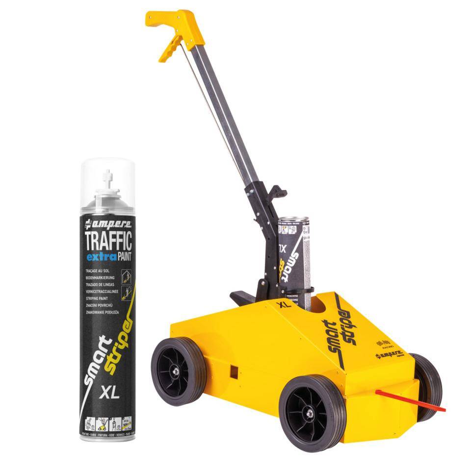 Vorteils-Set A.M.P.E.R.E. Smart Striper XL, inkl. 1x TRAFFIC extra Paint, weiß