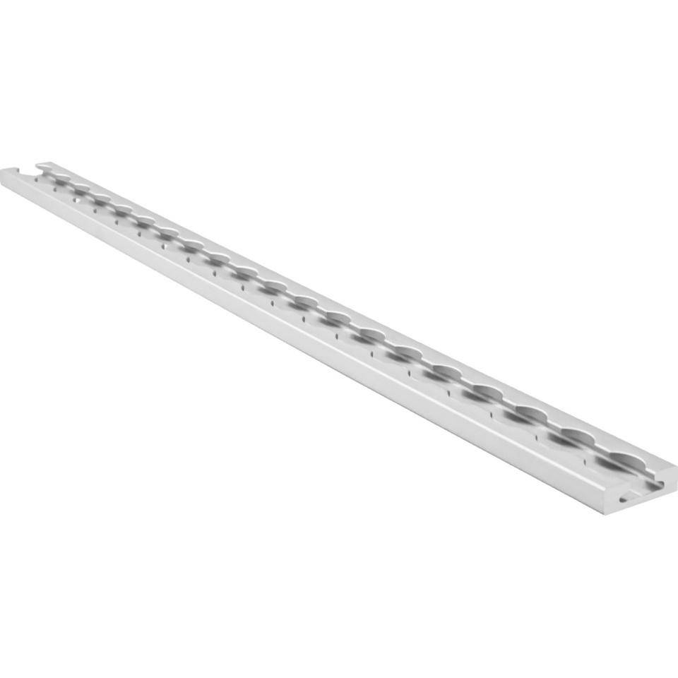 MTPro Airlineschiene 1034, eckig, Loch-Ø 20mm, Aluminium, 1000x34x9,6mm