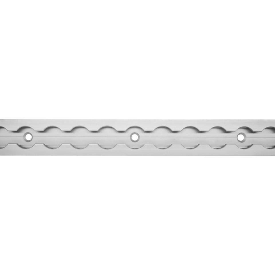 MTPro Airlineschiene 1034, eckig, Loch-Ø 20mm, Aluminium, 1000x34x9,6mm