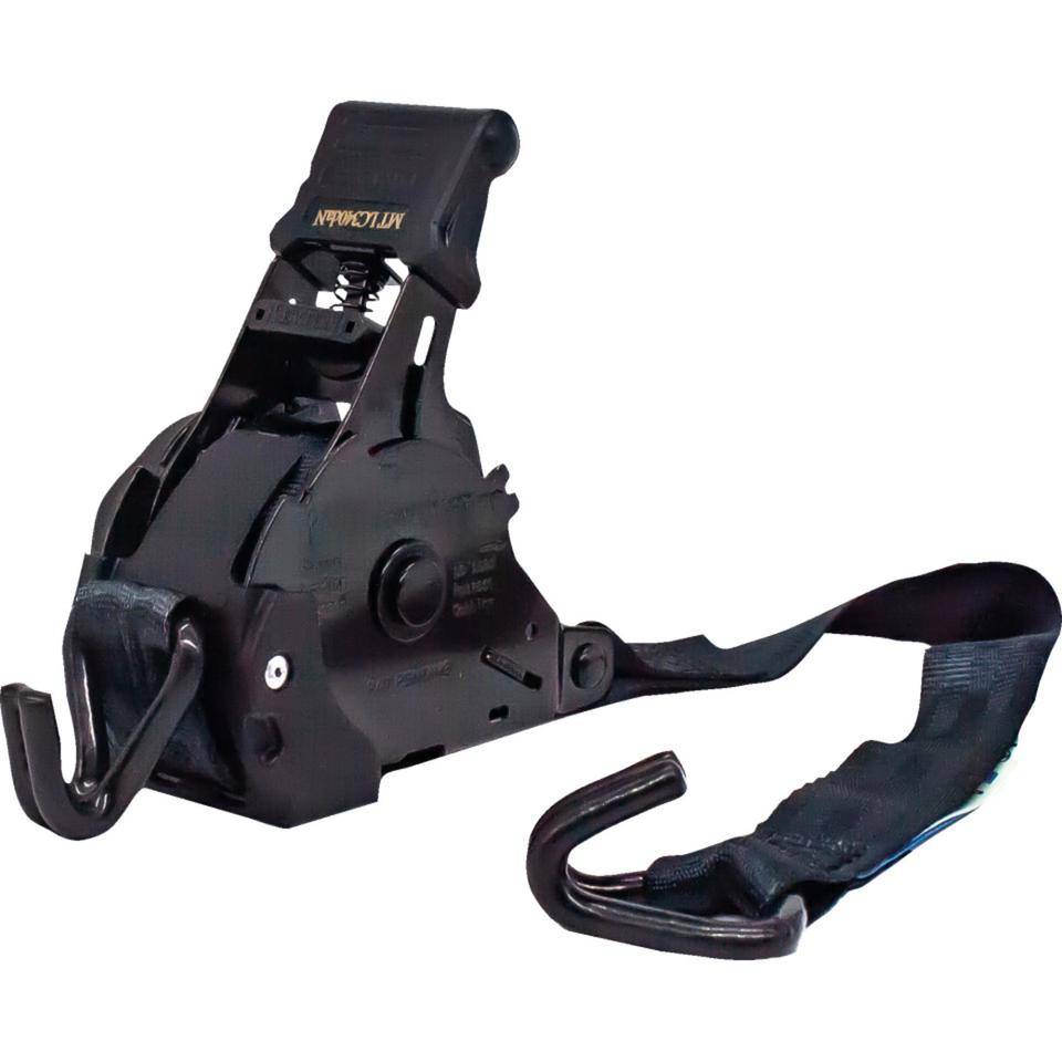 MTPro Automatikzurrgurt SpitzHaken, DIN EN 12195-2, Aufrollfunktion, 25mmx3,65mm