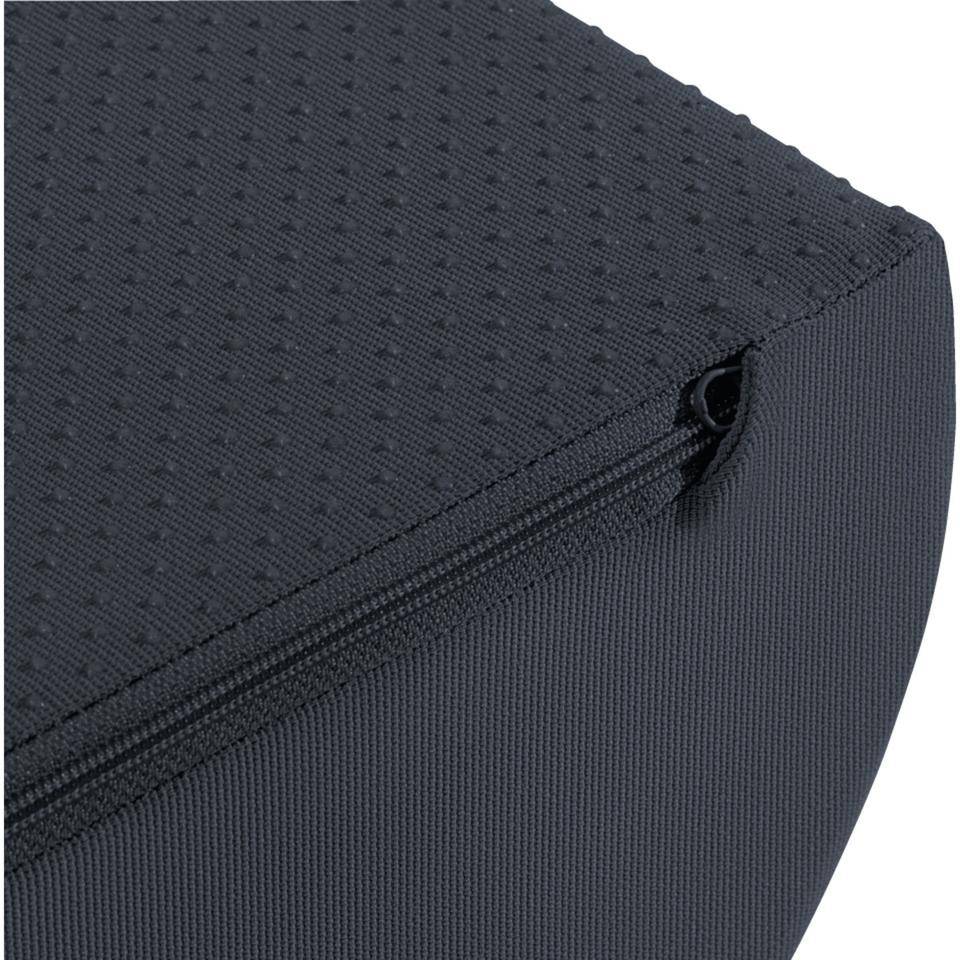 LEITZ Ergo Cosy Fußstütze, fördert eine gesunde Körperhaltung, grau