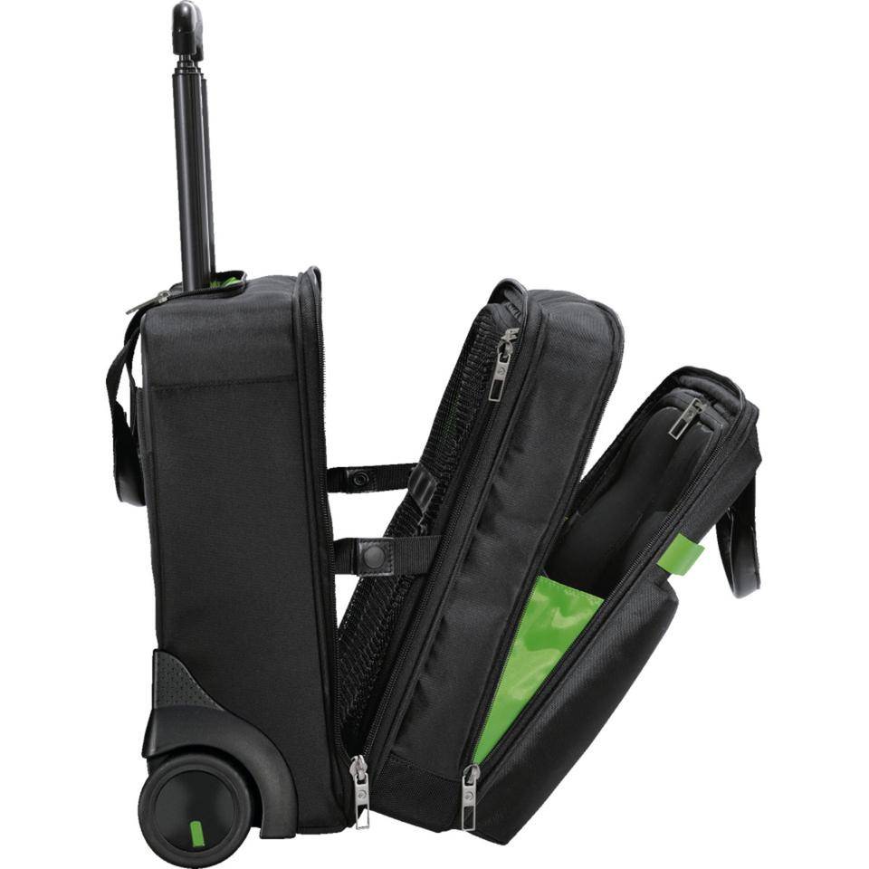 LEITZ Complete Handgepäck Trolley Smart Traveller, schwarz, 25 l, 440x375x230mm