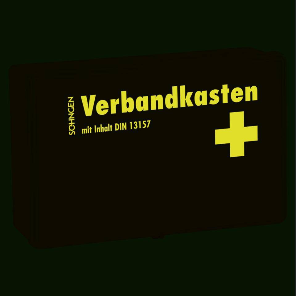 SÖHNGEN® Verbandkasten Kiel, mit PERMALIGHT Beschriftung, orange,Kunststoff