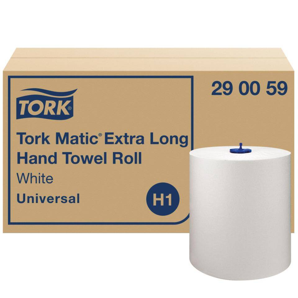 TORK Matic® Papierhandtuchrollen H1, extra-lang, 1-lagig, 280mx21cm, 6 ROL/VE