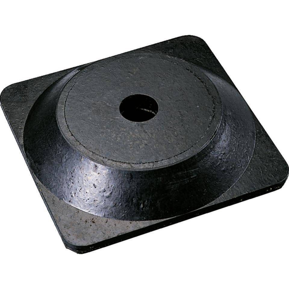 K.57 Kettenständer-Set Mobil Maxi, 6-teilig, gelb/schwarz, Kunststoff, Höhe 1100mm
