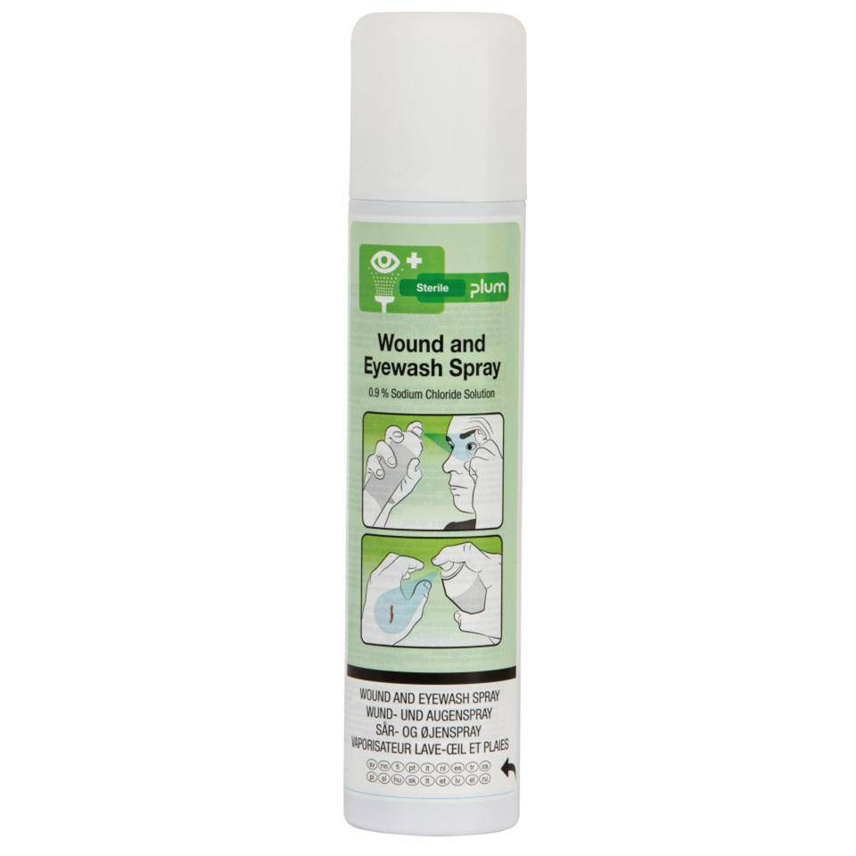 Plum Wund- und Augenspray, schnelle Erste Hilfe für Haut und Augen, 250ml/Dose
