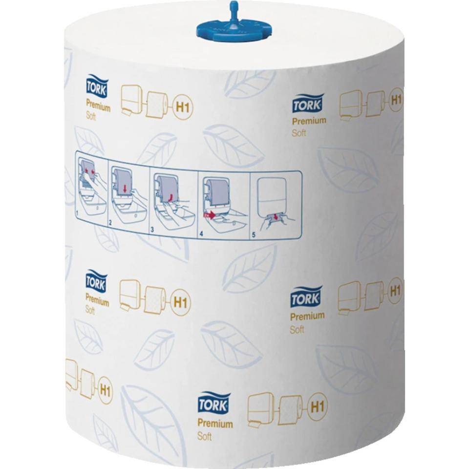 TORK Matic® Handtuchrollen Premium H1, 2-lagig, weiß, Papier, 6 Rollen/VE
