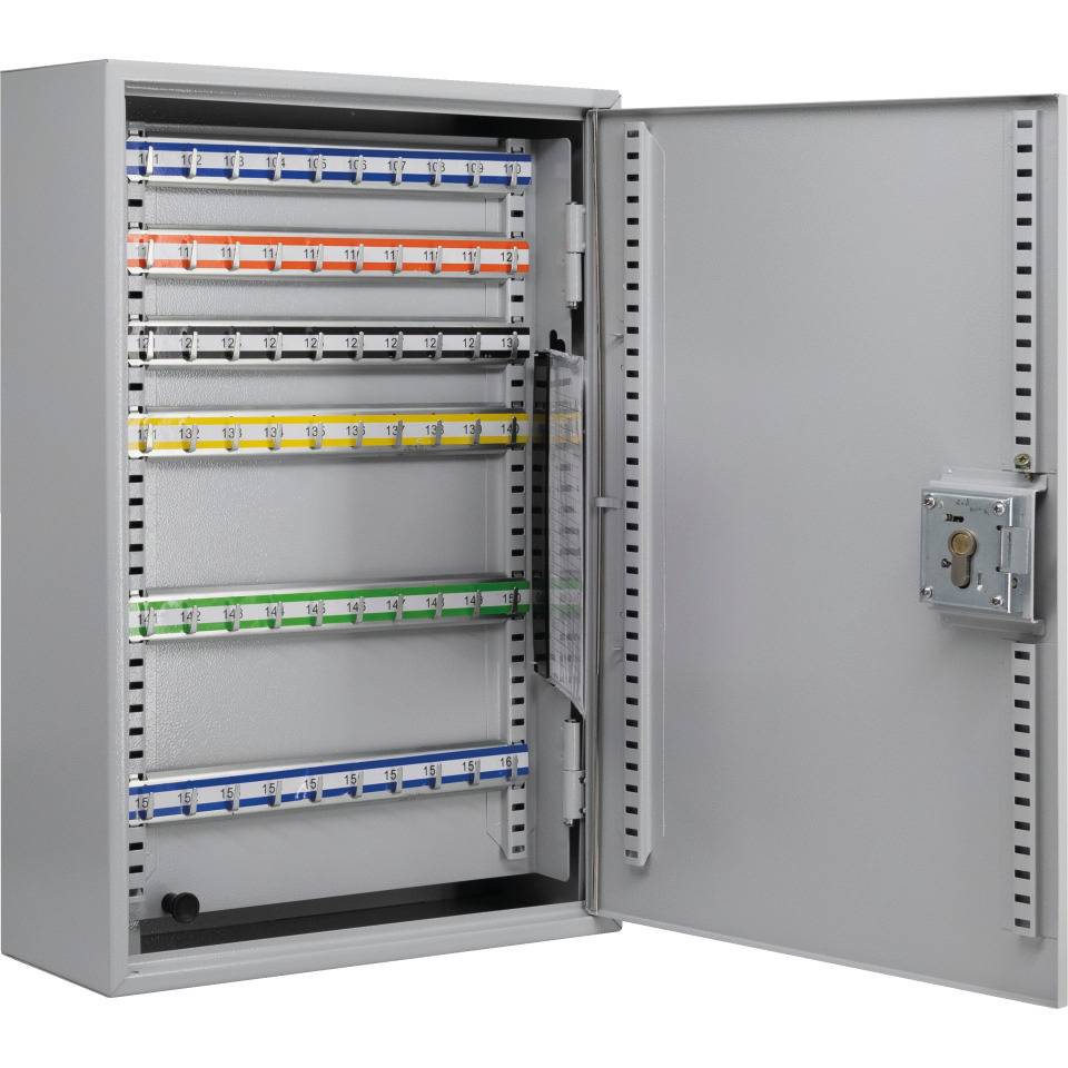 BURG WÄCHTER Schlüsselschrank Serie 6850, mit 150 Haken, 380x500x140mm