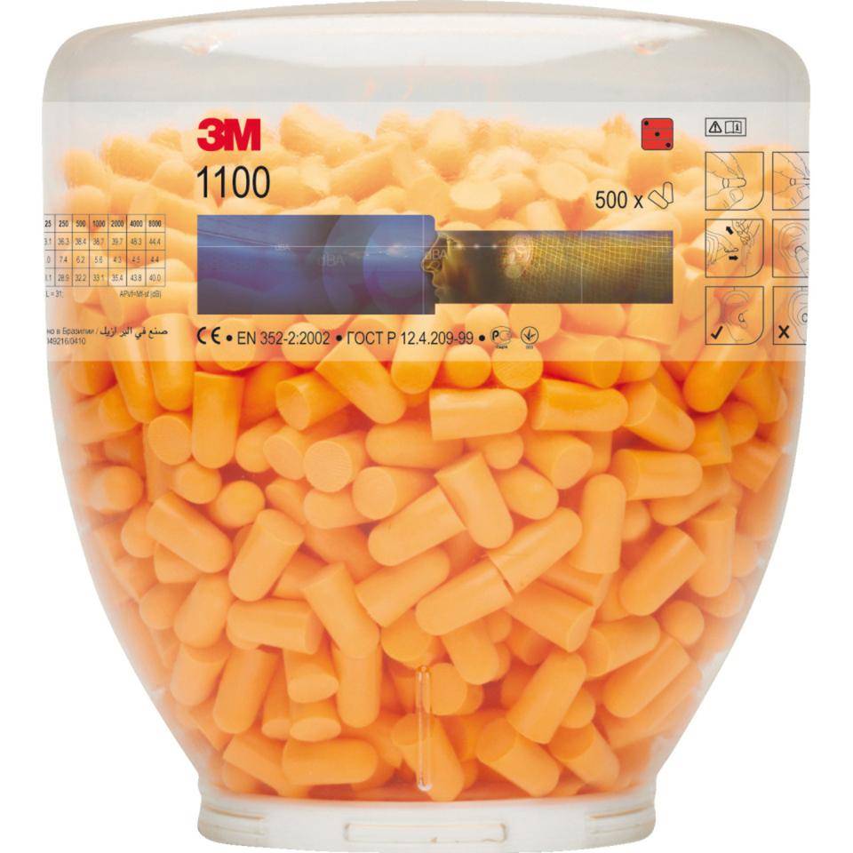3M™ E-A-R™ Dispenser 1100, f.Gehörschutzspender OneTouchPro™, Kat.III, 500 Paar/VE