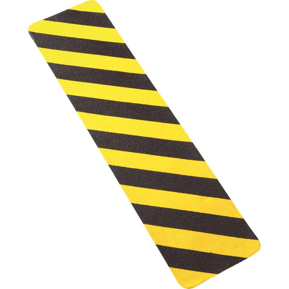 K.57 Antirutschbelag Formteil f. struktur. Flä...,R13,schwarz/gelb,150x610mm,10/VE