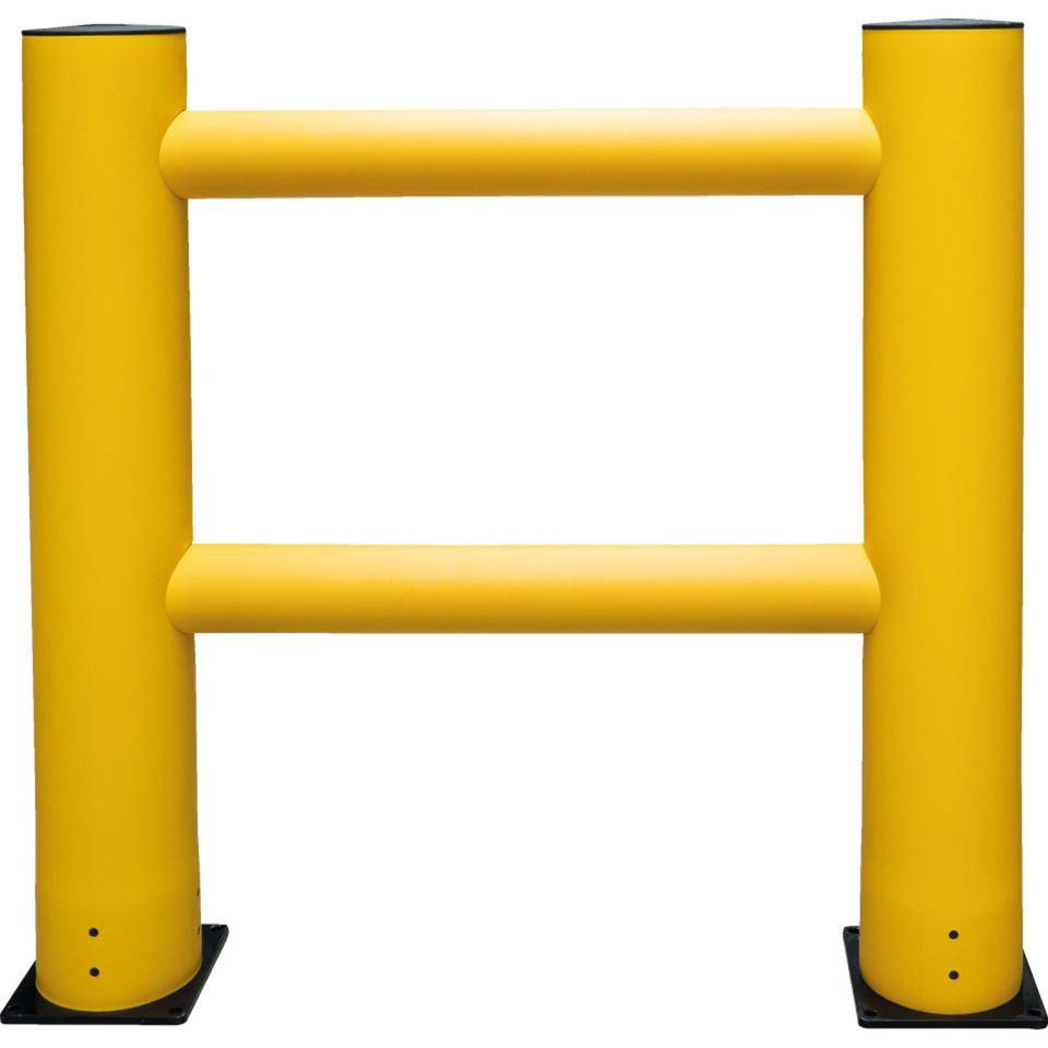 K.57 Geländerset HEAVY 1 Meter, 2 Anfang-u.Endpfosten, 2x 1m Planken, Befestigungsmaterial
