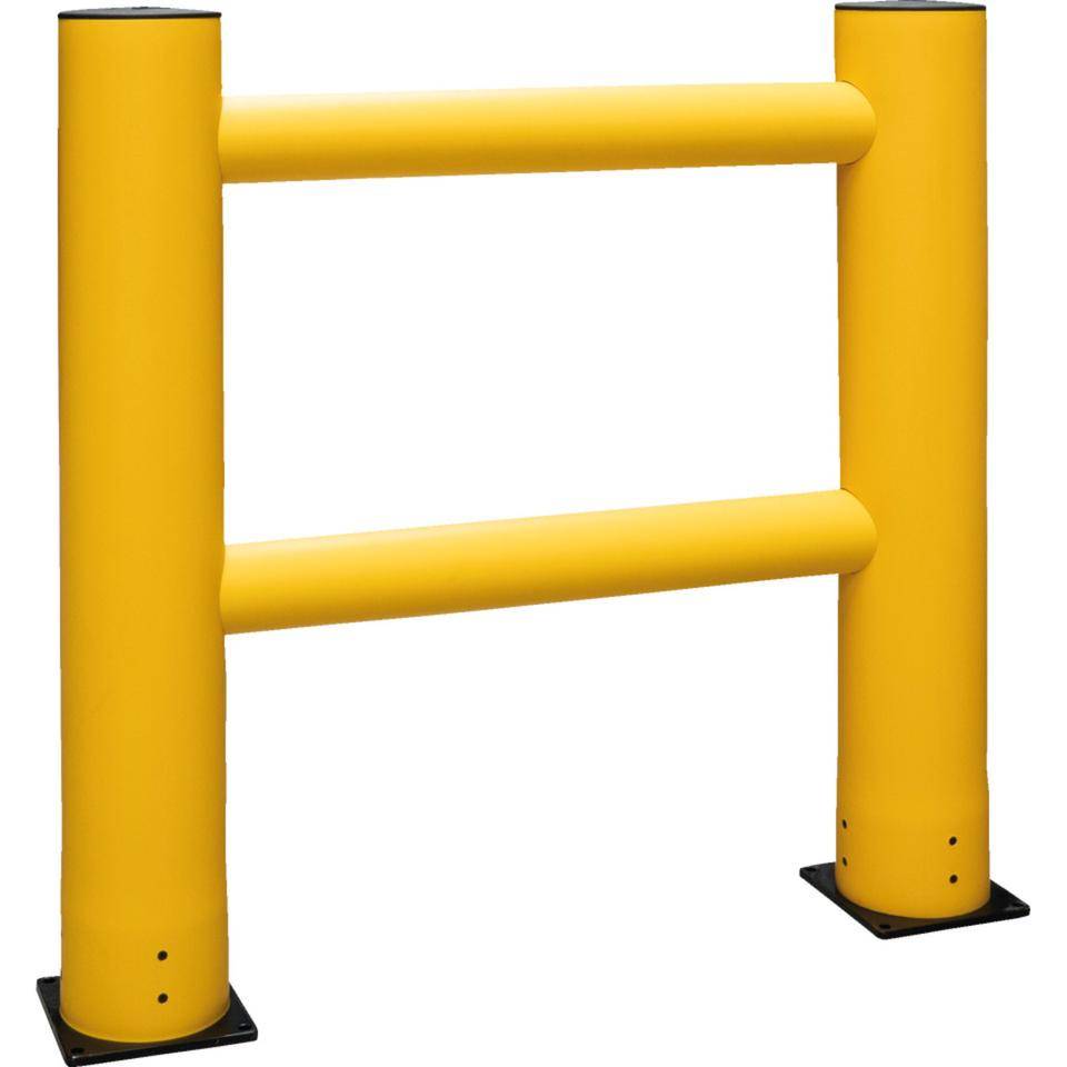 K.57 Geländerset HEAVY 1 Meter, 2 Anfang-u.Endpfosten, 2x 1m Planken, Befestigungsmaterial