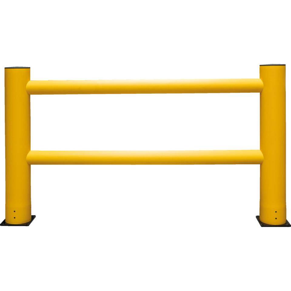 K.57 Geländerset HEAVY 2 Meter, 2 Anfang-u.Endpfosten, 2x 2m Planken, Befestigungsmaterial