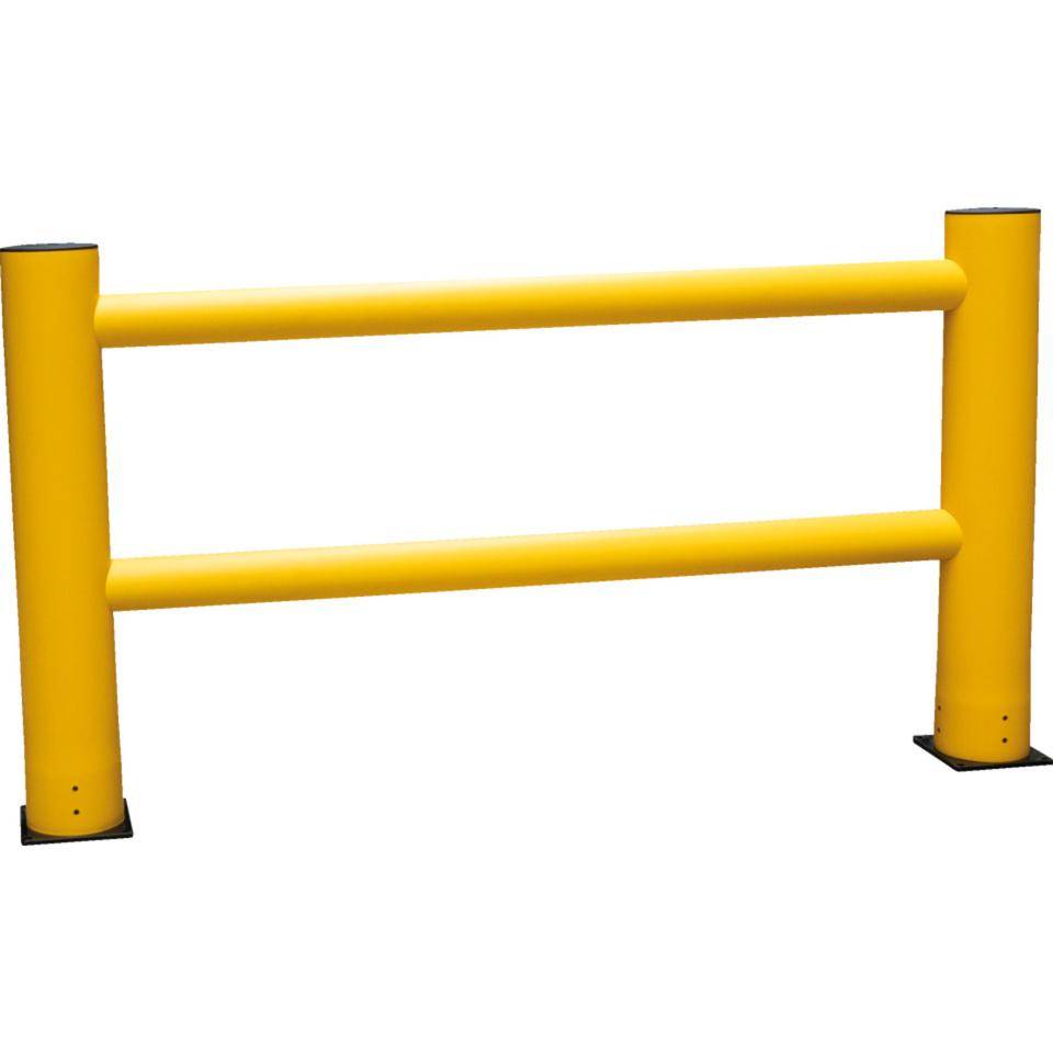 K.57 Geländerset HEAVY 2 Meter, 2 Anfang-u.Endpfosten, 2x 2m Planken, Befestigungsmaterial