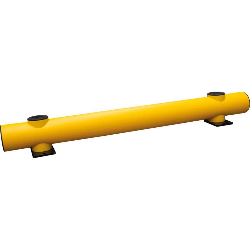 K.57 Geländerset HEAVY 2 Meter, 1m Rollstopp, 2 Anfang-u.Endpfosten, 2x 2m Planken, Befestigung