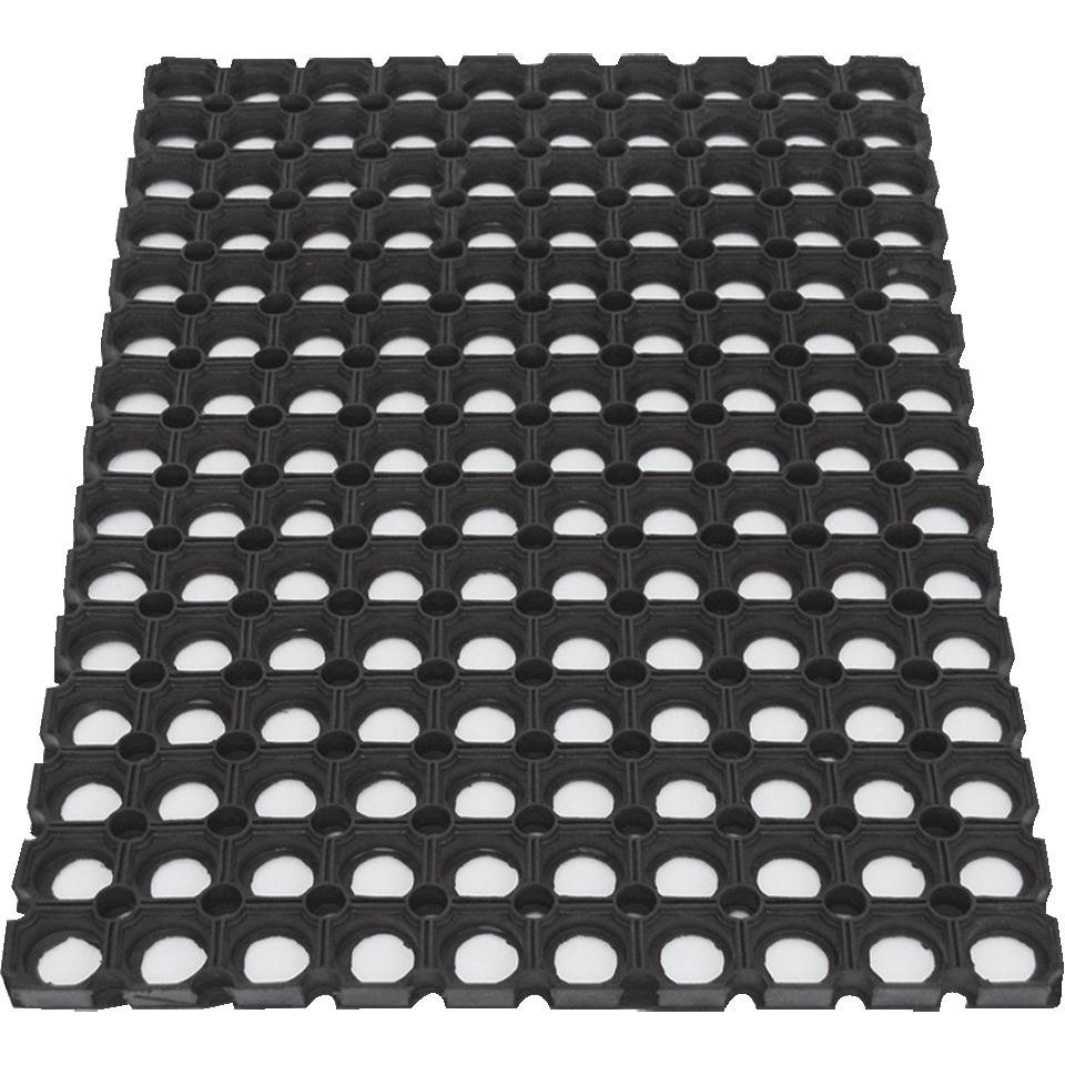 Matte Eazycare Scrub, für den Außeneinsatz, schwarz, Kautschuk, 1000x1500mm