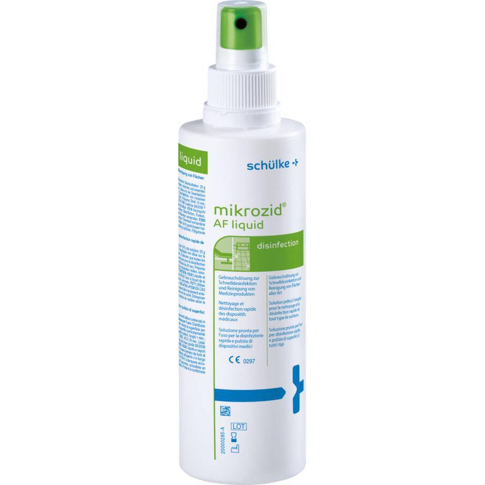 schülke Schnelldesinfektionsmittel mikrozid® AF liquid, 250ml/Pumpflasche
